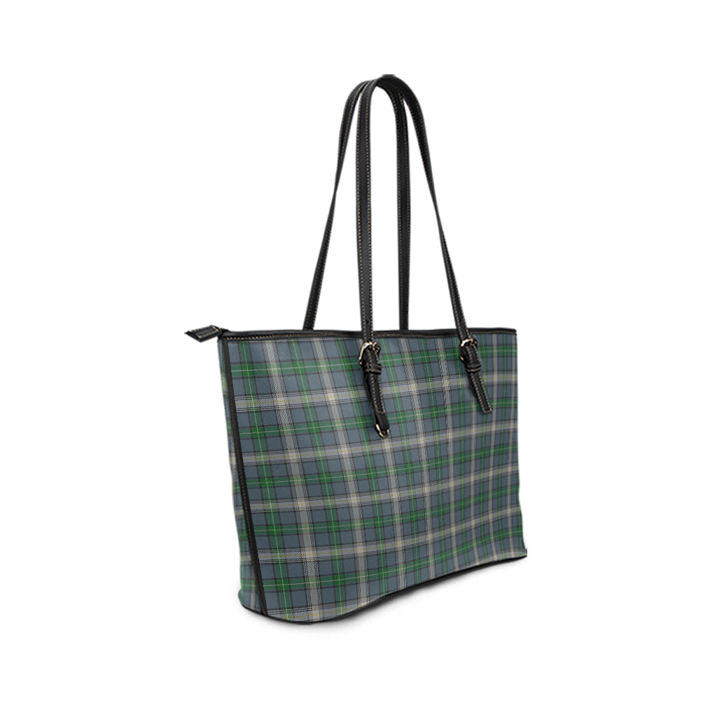 MacDowall (McDowall) Tartan Leather Tote Bag - Tartan Vibes Clothing