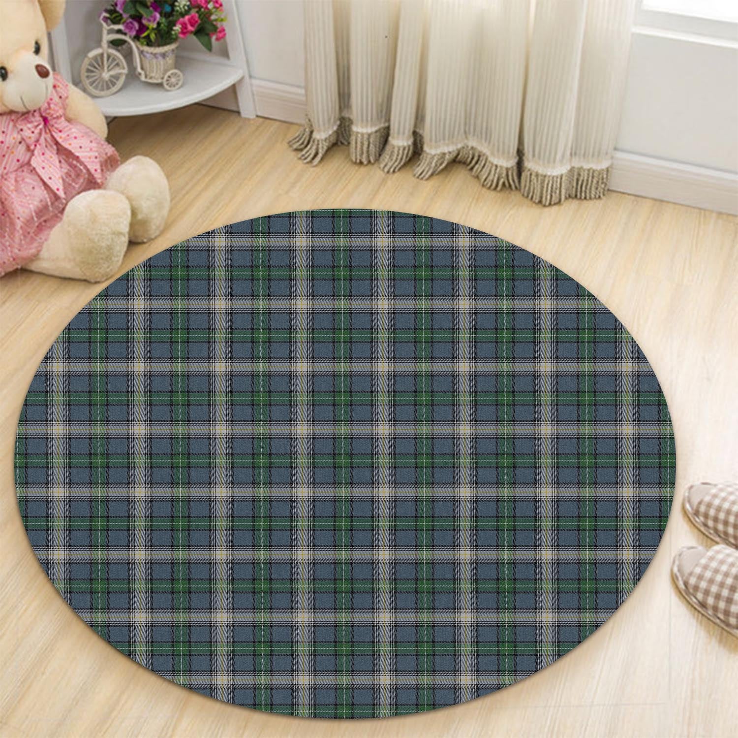 MacDowall (McDowall) Tartan Round Rug - Tartan Vibes Clothing