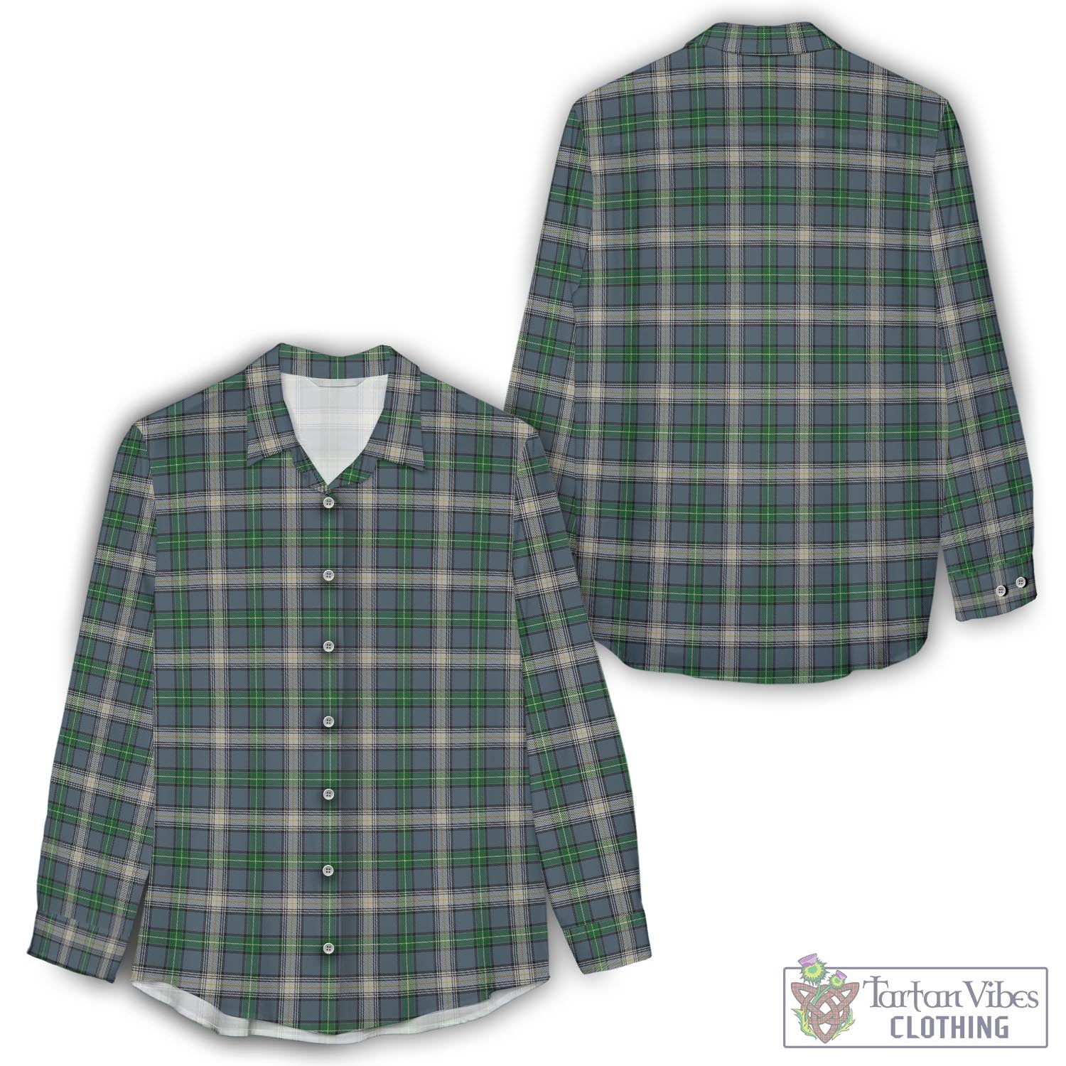 MacDowall (McDowall) Tartan Women's Casual Shirt - Tartan Vibes Clothing