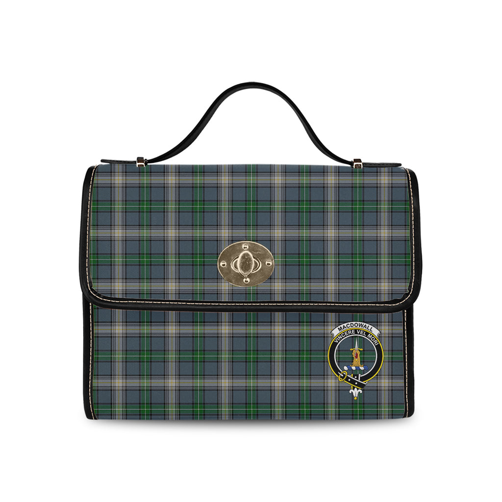 macdowall-tartan-leather-strap-waterproof-canvas-bag-with-family-crest