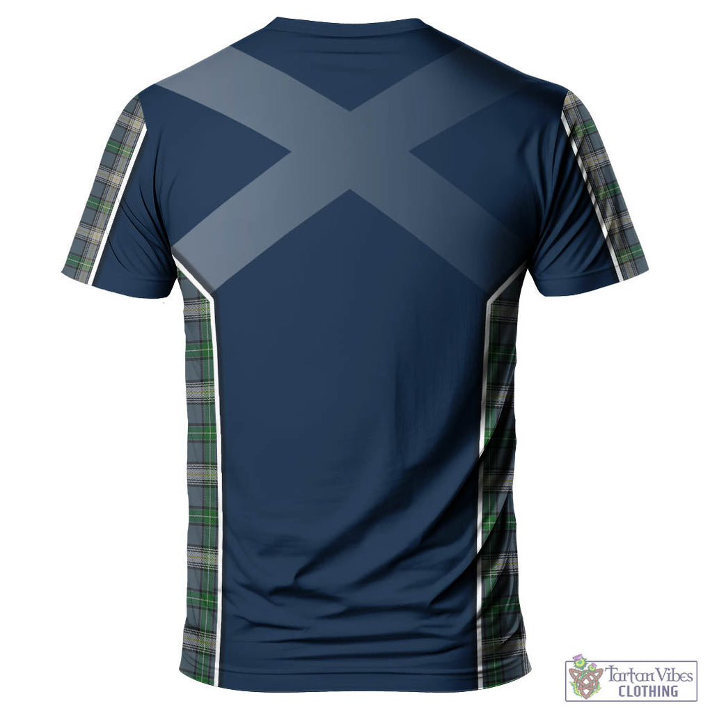 MacDowall (McDowall) Tartan T-Shirt with Family Crest and Lion Rampant Vibes Sport Style - Tartan Vibes Clothing