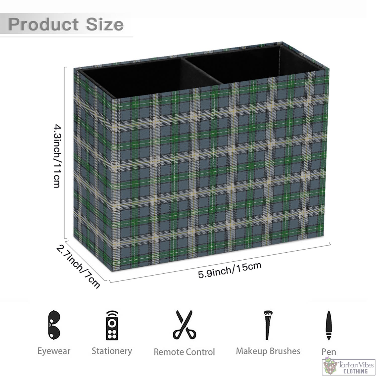 MacDowall (McDowall) Tartan Pen Holder - Tartan Vibes Clothing