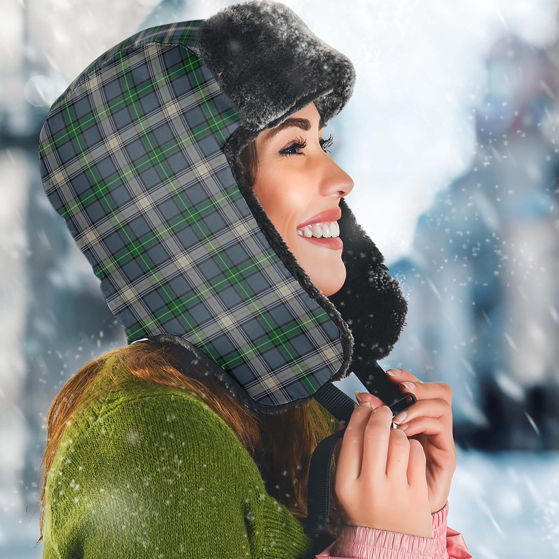 MacDowall (McDowall) Tartan Winter Trapper Hat - Tartan Vibes Clothing