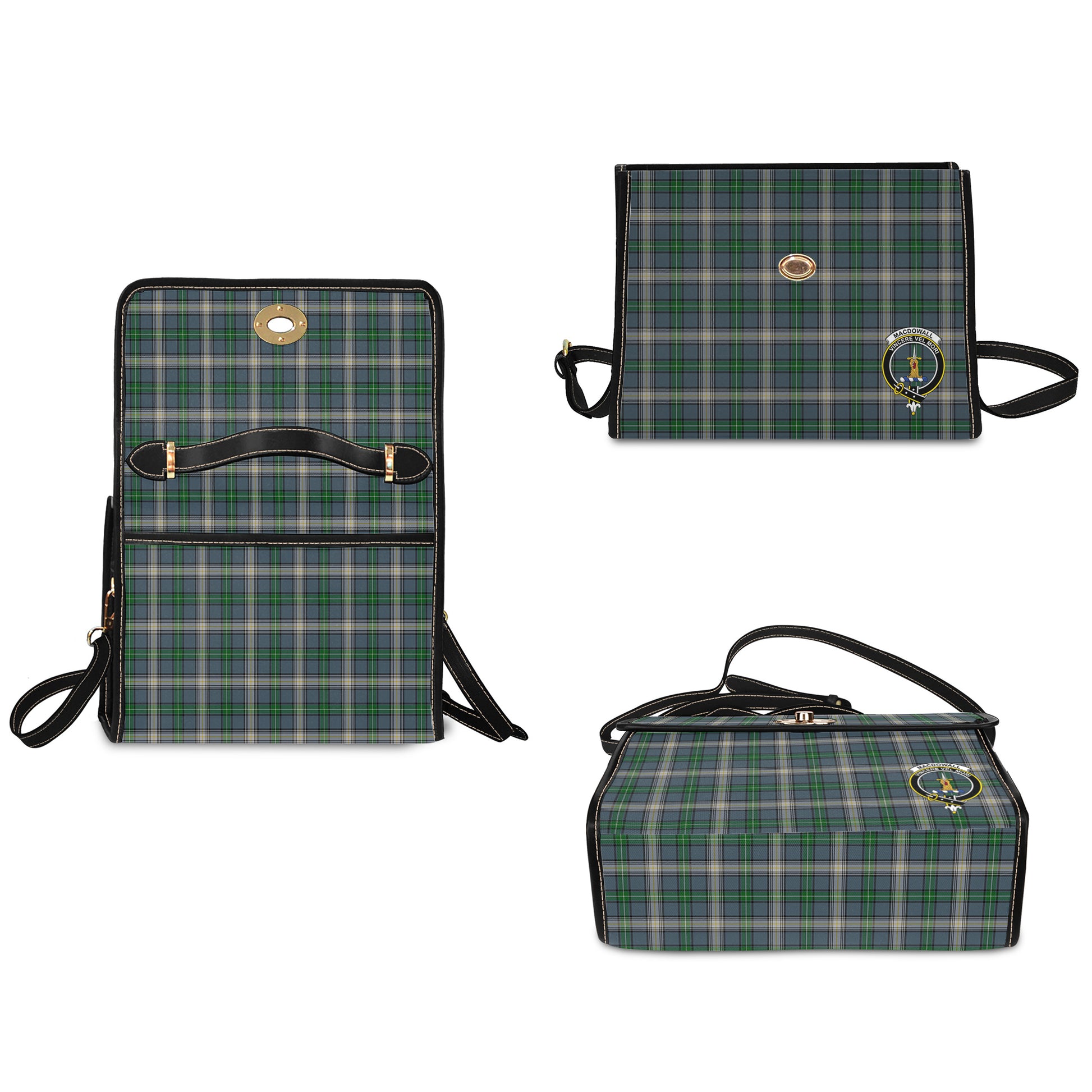 macdowall-tartan-leather-strap-waterproof-canvas-bag-with-family-crest