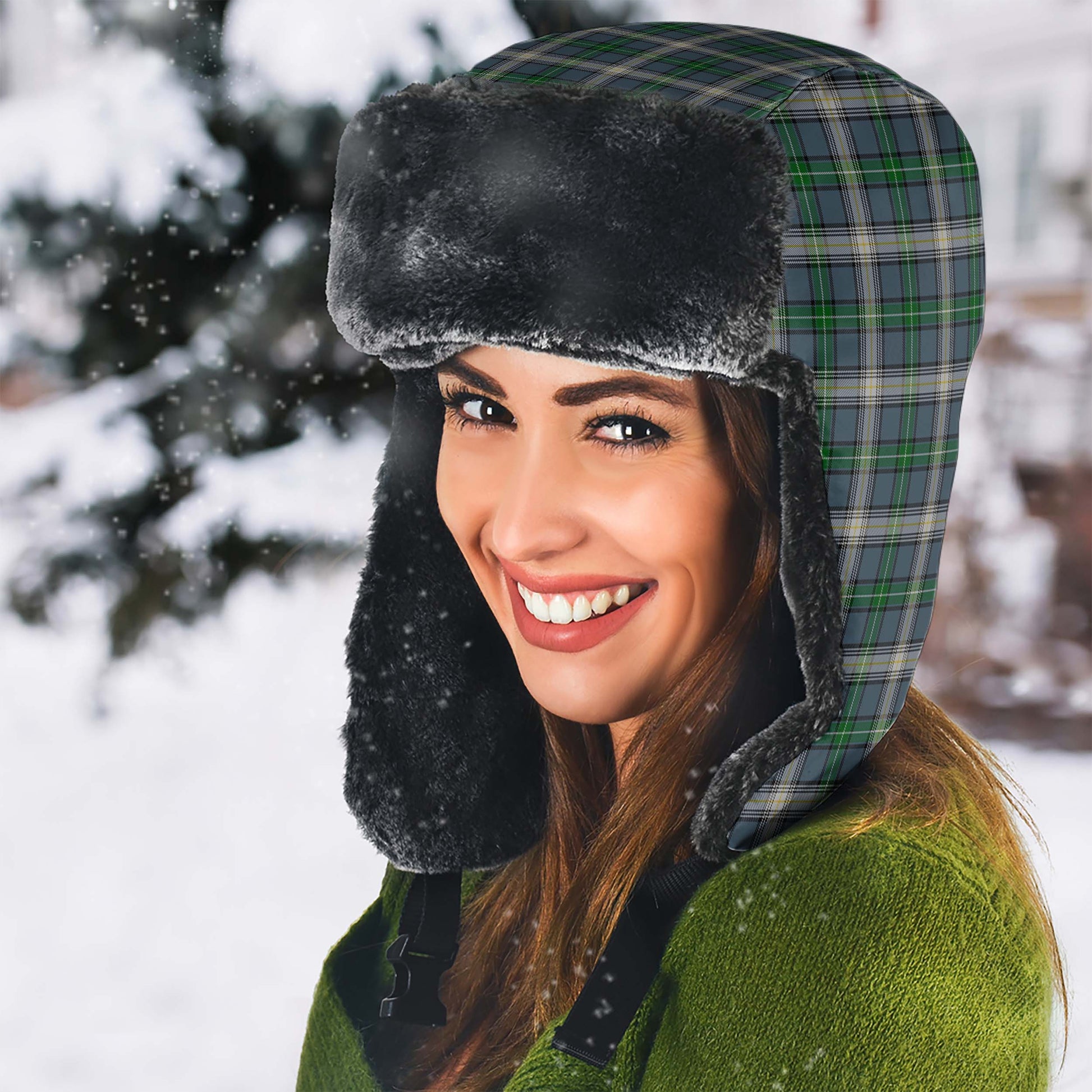 MacDowall (McDowall) Tartan Winter Trapper Hat - Tartan Vibes Clothing