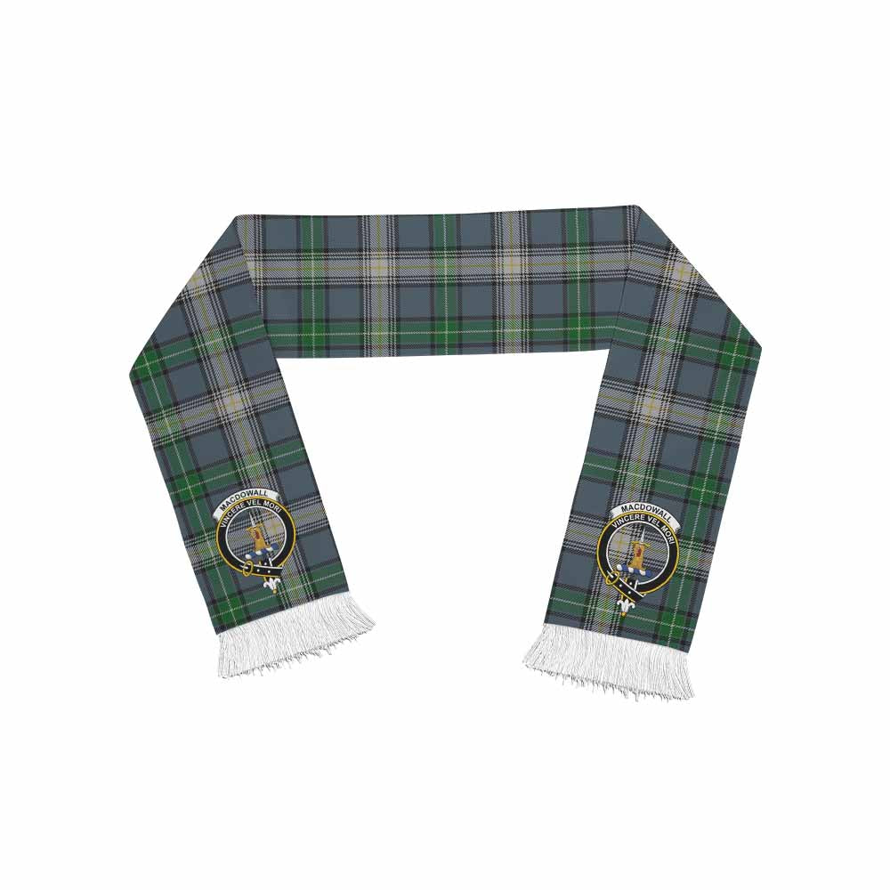 MacDowall (McDowall) Tartan Ruffneck Scarf with Family Crest One Size 67.7*6.7 inches - Tartan Vibes Clothing