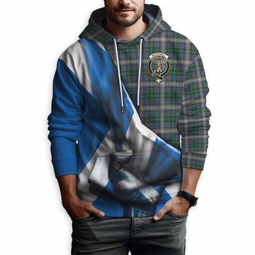 MacDowall (McDowall) Tartan Hoodie with Family Crest Scotland Patriotic Style Pullover Hoodie - Tartan Vibes Clothing