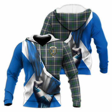MacDowall (McDowall) Tartan Knitted Hoodie with Family Crest Scotland Patriotic Style Unisex Knitted Pullover Hoodie - Tartan Vibes Clothing