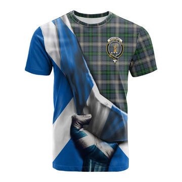 MacDowall (McDowall) Tartan Cotton T-shirt with Family Crest Scotland Patriotic Style Kid's Shirt - Tartan Vibes Clothing