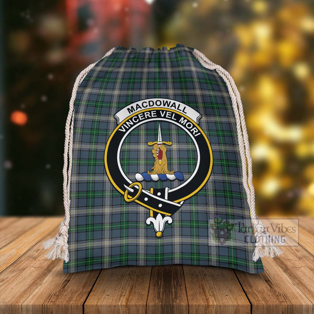 MacDowall (McDowall) Tartan Christmas Santa's Bag with Family Crest - Tartan Vibes Clothing