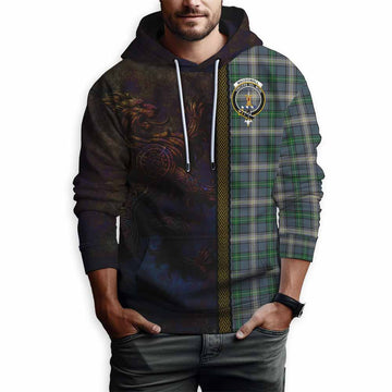 MacDowall (McDowall) Tartan Family Crest Hoodie Alba Gu Brath Be Brave Lion Ancient Style Pullover Hoodie - Tartan Vibes Clothing