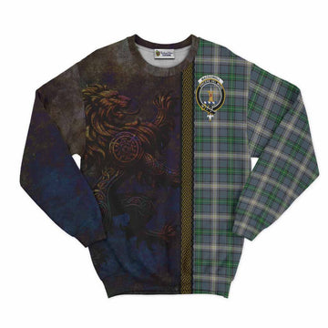 MacDowall (McDowall) Tartan Family Crest Sweatshirt Alba Gu Brath Be Brave Lion Ancient Style Unisex - Tartan Vibes Clothing