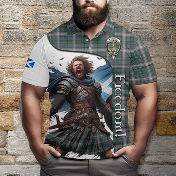 Tartan Vibes Clothing MacDowall (McDowall) Crest Tartan Polo Shirt Inspired by the Freedom of Scottish Warrior