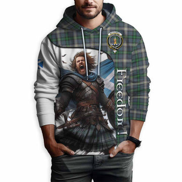 Tartan Vibes Clothing MacDowall (McDowall) Crest Tartan Hoodie Inspired by the Freedom of Scottish Warrior