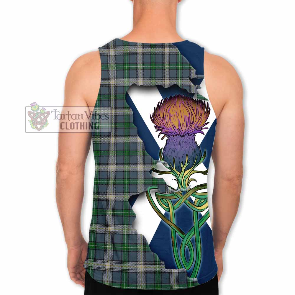 MacDowall (McDowall) Tartan Family Crest Men's Tank Top Scottish Thistle Celtic Inspired - Tartan Vibes Clothing