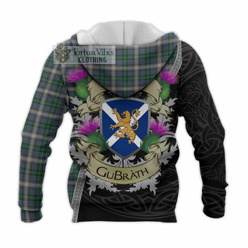 MacDowall (McDowall) Tartan Family Crest Knitted Hoodie Lion Rampant Royal Thistle Shield Celtic Inspired - Tartan Vibes Clothing