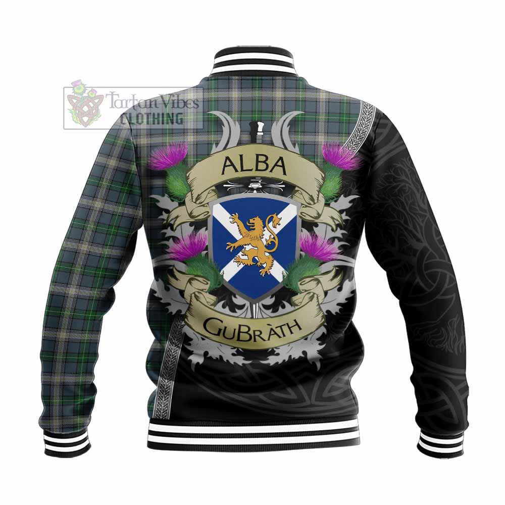 MacDowall (McDowall) Tartan Family Crest Baseball Jacket Lion Rampant Royal Thistle Shield Celtic Inspired - Tartan Vibes Clothing