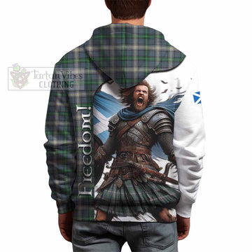Tartan Vibes Clothing MacDowall (McDowall) Crest Tartan Hoodie Inspired by the Freedom of Scottish Warrior