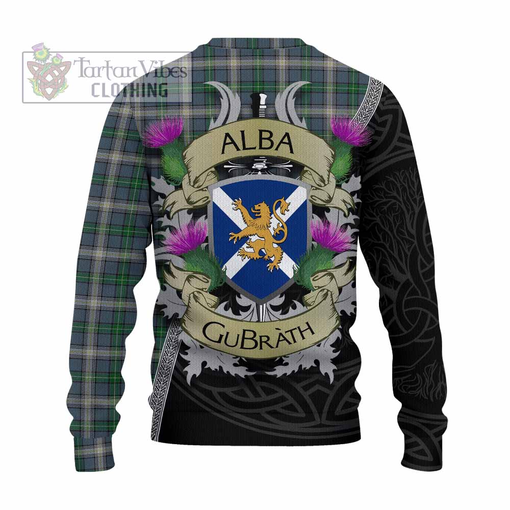 MacDowall (McDowall) Tartan Family Crest Knitted Sweater Lion Rampant Royal Thistle Shield Celtic Inspired - Tartan Vibes Clothing