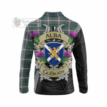 MacDowall (McDowall) Tartan Family Crest Long Sleeve Polo Shirt Lion Rampant Royal Thistle Shield Celtic Inspired - Tartan Vibes Clothing