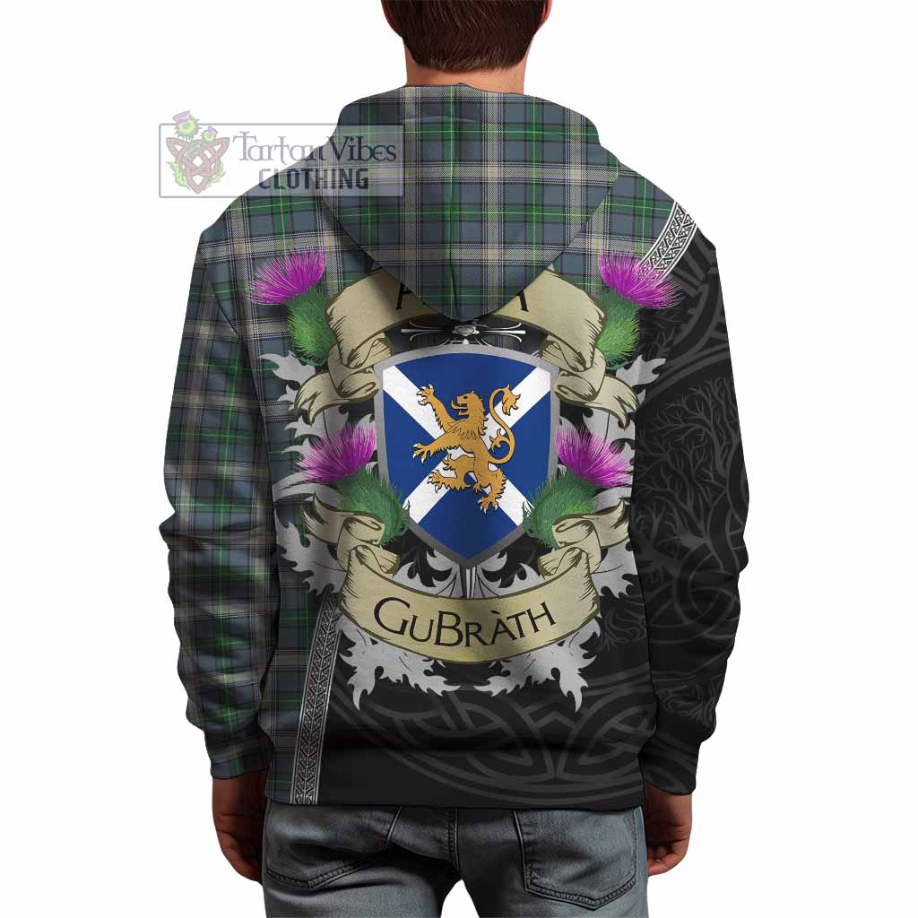 MacDowall (McDowall) Tartan Family Crest Hoodie Lion Rampant Royal Thistle Shield Celtic Inspired - Tartan Vibes Clothing