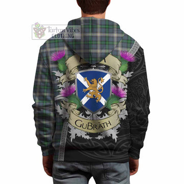MacDowall (McDowall) Tartan Family Crest Hoodie Lion Rampant Royal Thistle Shield Celtic Inspired - Tartan Vibes Clothing