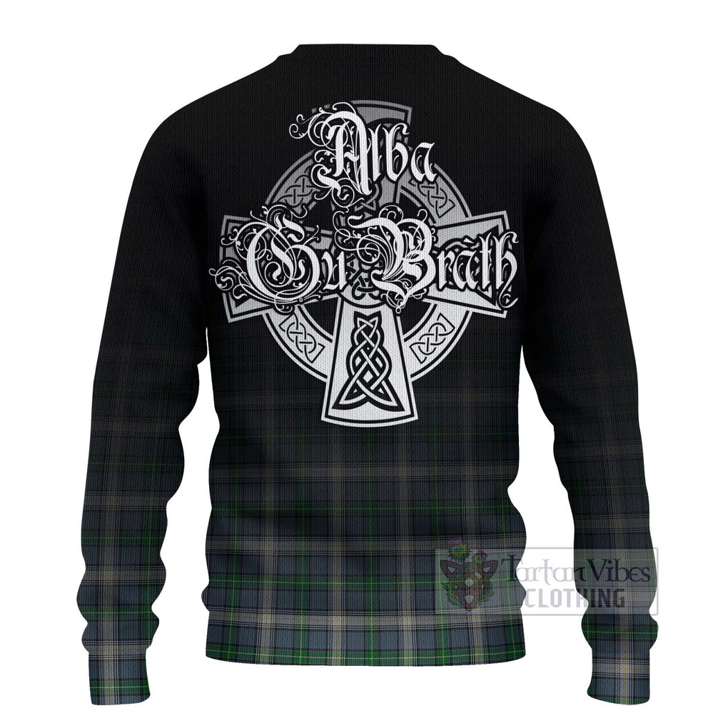 MacDowall (McDowall) Tartan Ugly Sweater Featuring Alba Gu Brath Family Crest Celtic Inspired - Tartan Vibes Clothing