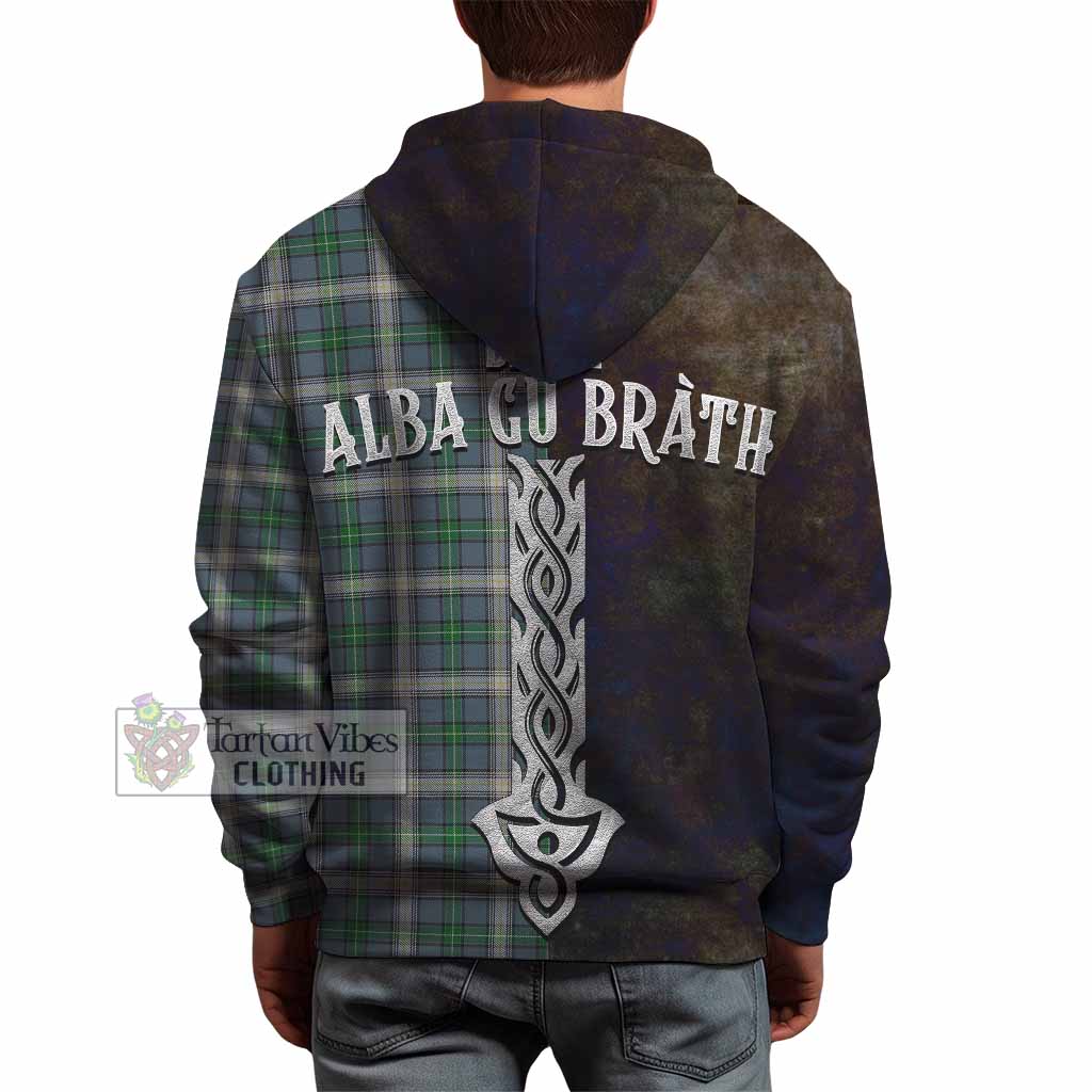 MacDowall (McDowall) Tartan Family Crest Hoodie Alba Gu Brath Be Brave Lion Ancient Style - Tartan Vibes Clothing