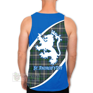 MacDowall (McDowall) Family Crest Tartan Men's Tank Top Celebrate Saint Andrew's Day in Style - Tartan Vibes Clothing