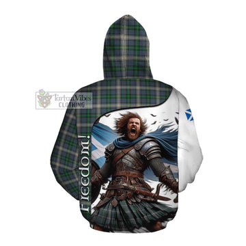 Tartan Vibes Clothing MacDowall (McDowall) Crest Tartan Cotton Hoodie Inspired by the Freedom of Scottish Warrior