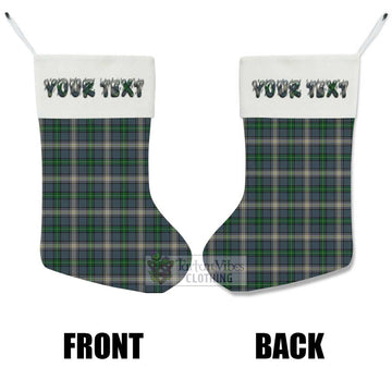 MacDowall (McDowall) Tartan Christmas Stocking with Personalized Text - Tartan Vibes Clothing