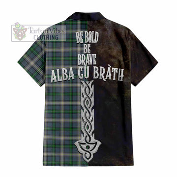 MacDowall (McDowall) Tartan Family Crest Hawaiian Shirt Alba Gu Brath Be Brave Lion Ancient Style - Tartan Vibes Clothing