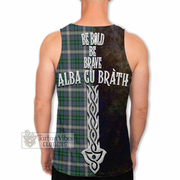 MacDowall (McDowall) Tartan Family Crest Men's Tank Top Alba Gu Brath Be Brave Lion Ancient Style - Tartan Vibes Clothing