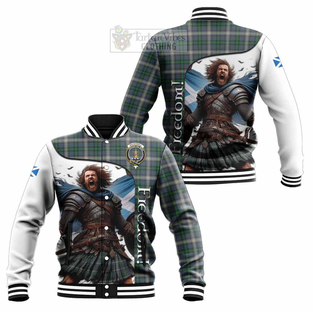 MacDowall (McDowall) Crest Tartan Baseball Jacket Inspired by the Freedom of Scottish Warrior - Tartan Vibes Clothing