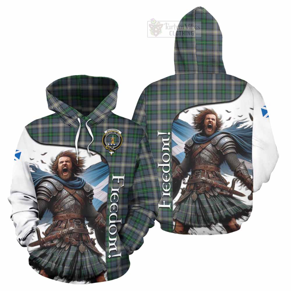 MacDowall (McDowall) Crest Tartan Hoodie Inspired by the Freedom of Scottish Warrior - Tartan Vibes Clothing