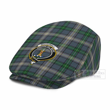 MacDowall (McDowall) Family Crest Tartan Jeff Cap, Tartan Flat Cap