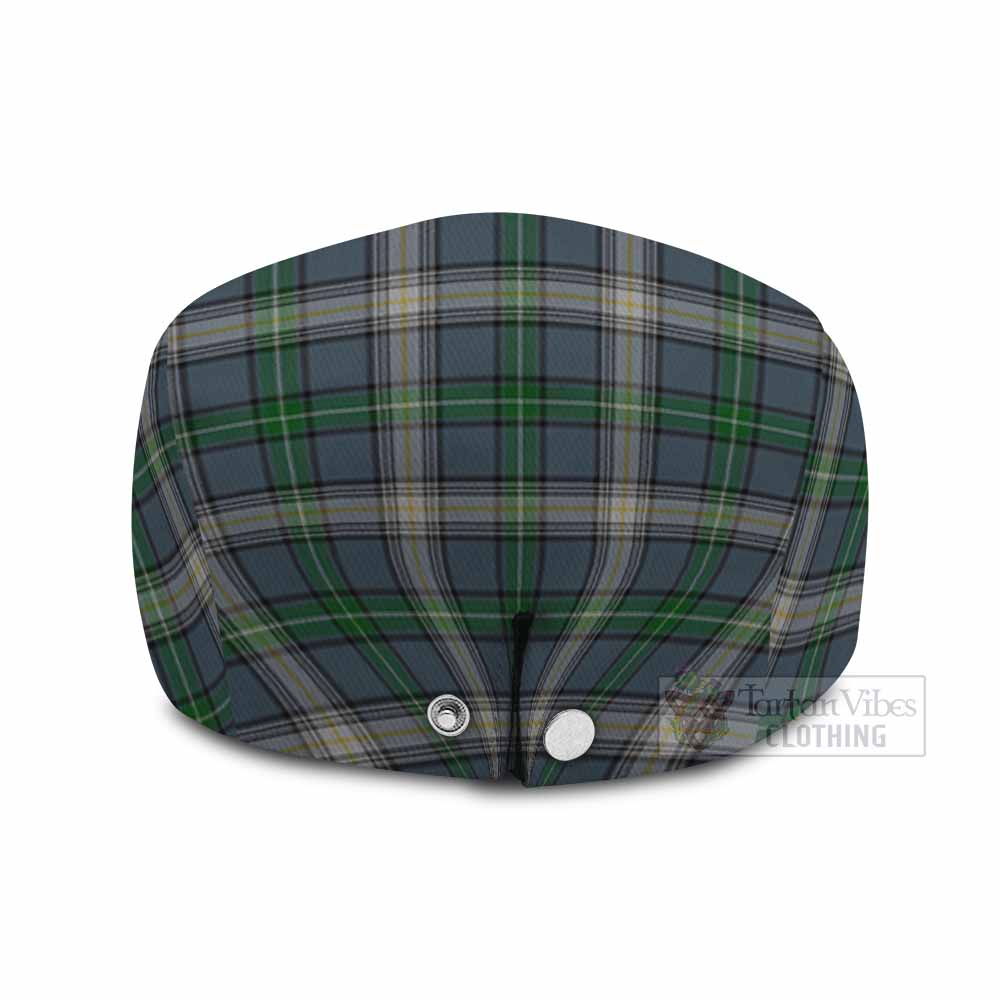 MacDowall (McDowall) Family Crest Tartan Jeff Cap, Tartan Flat Cap