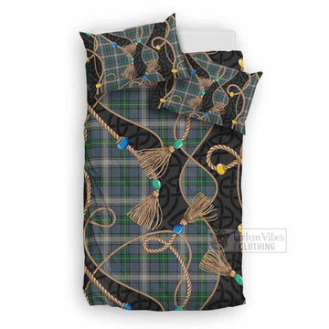 MacDowall (McDowall) Scottish Tartan Twisted Ropes Stylized Bedding Set UK Bedding Set UK Double 79*79 inch - Tartan Vibes Clothing
