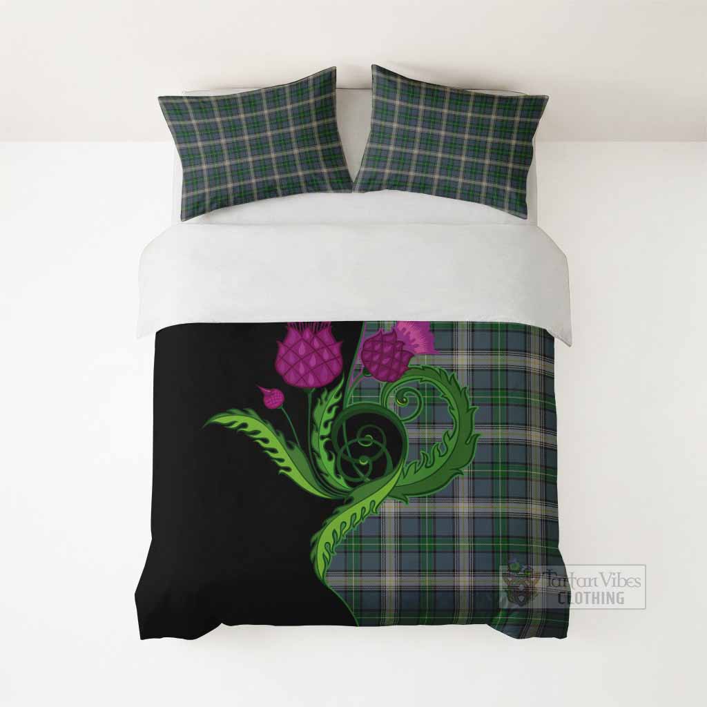 MacDowall (McDowall) Tartan Bedding Set Traditional Scottish Thistle - Tartan Vibes Clothing