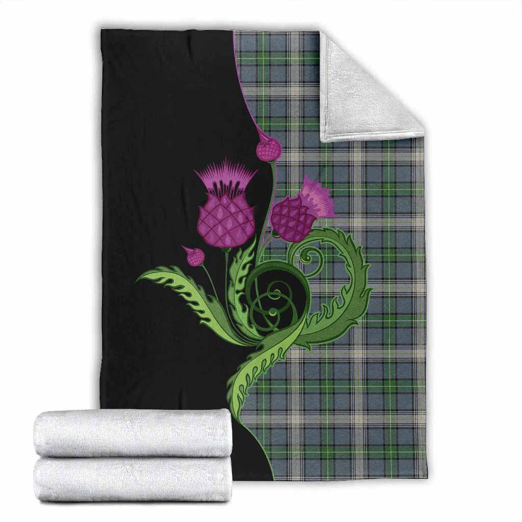 MacDowall (McDowall) Tartan Blanket Traditional Scottish Thistle X-Large 59 x 79 inches 150 x 200 cm - Tartan Vibes Clothing