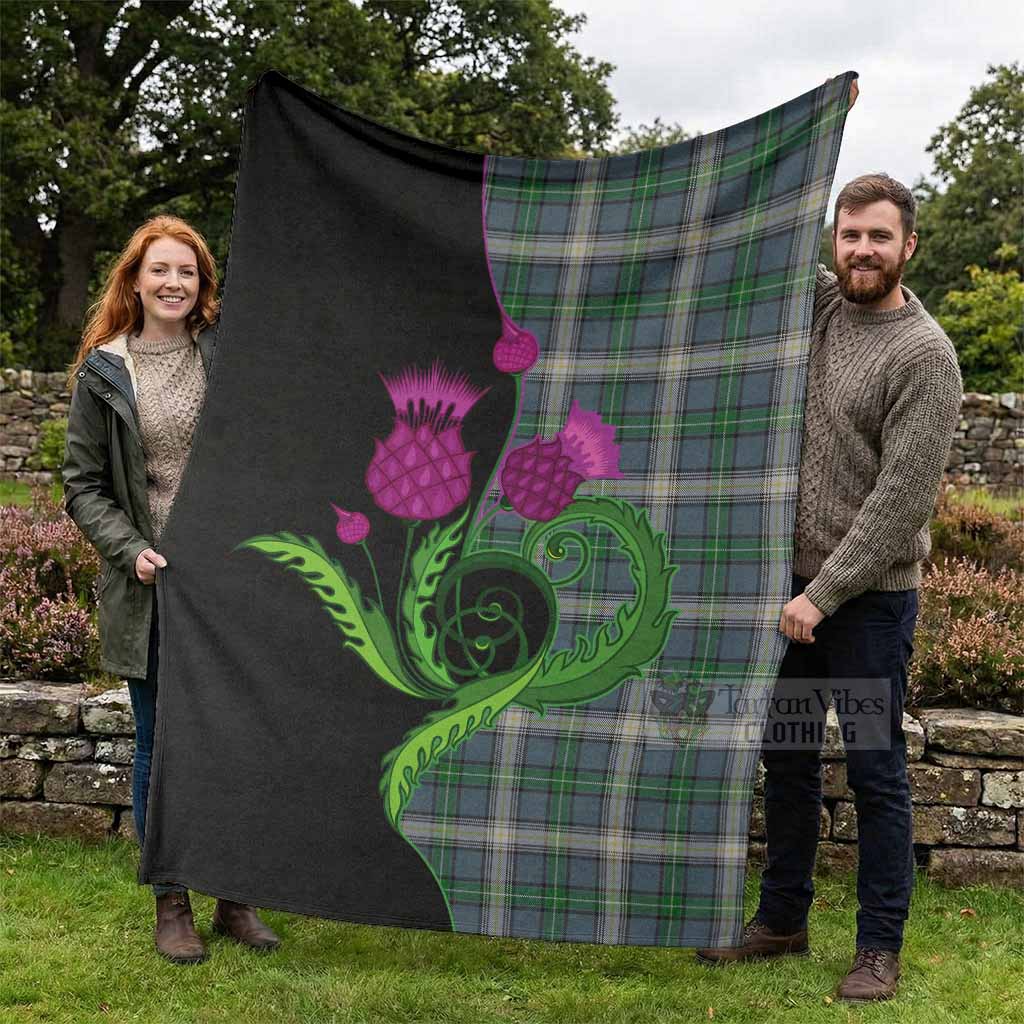 MacDowall (McDowall) Tartan Blanket Traditional Scottish Thistle - Tartan Vibes Clothing