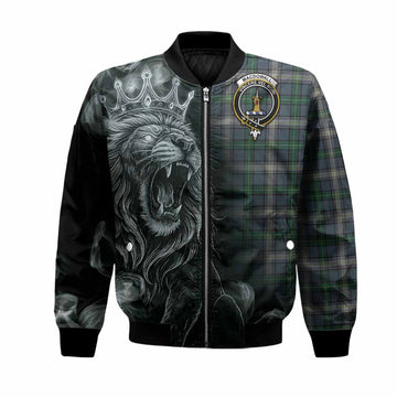 MacDowall (McDowall) Tartan Bomber Jacket Roaring Lion Heritage