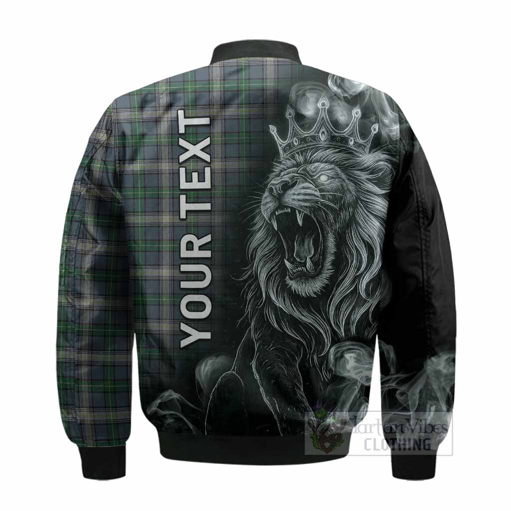 MacDowall (McDowall) Tartan Bomber Jacket Roaring Lion Heritage