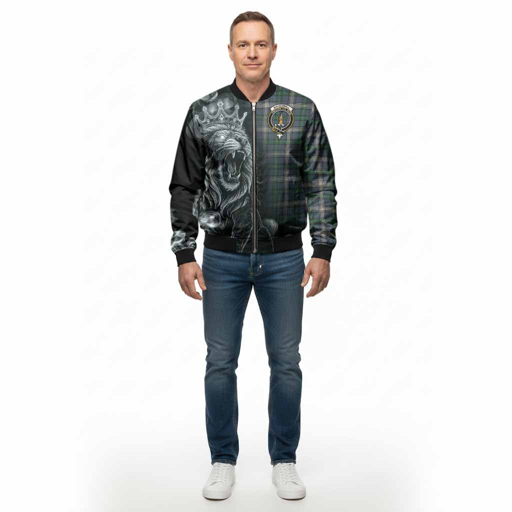 MacDowall (McDowall) Tartan Bomber Jacket Roaring Lion Heritage