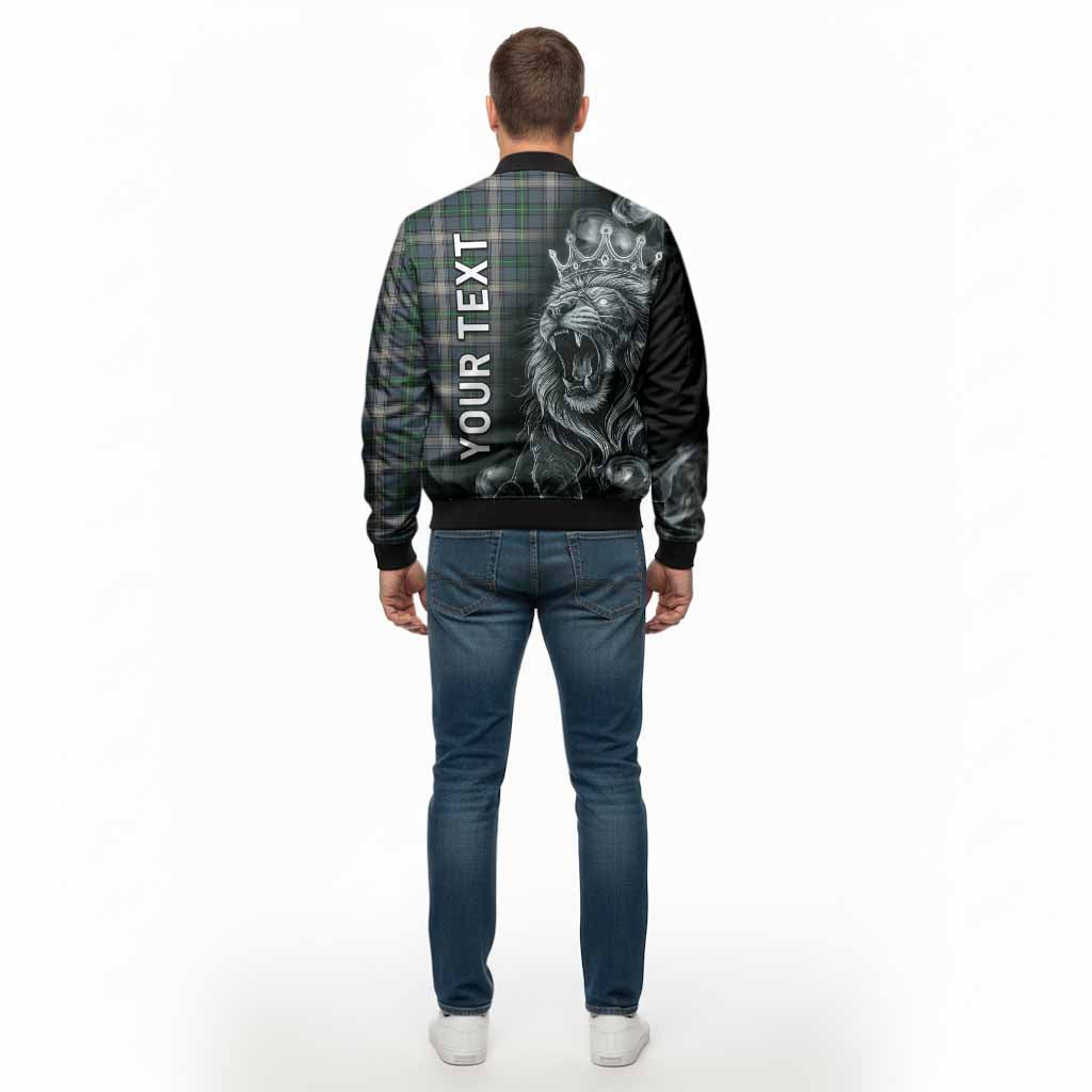 MacDowall (McDowall) Tartan Bomber Jacket Roaring Lion Heritage
