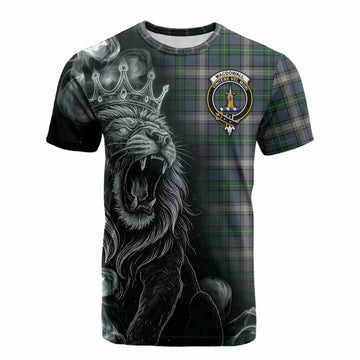 MacDowall (McDowall) Tartan Cotton T-shirt Roaring Lion Heritage