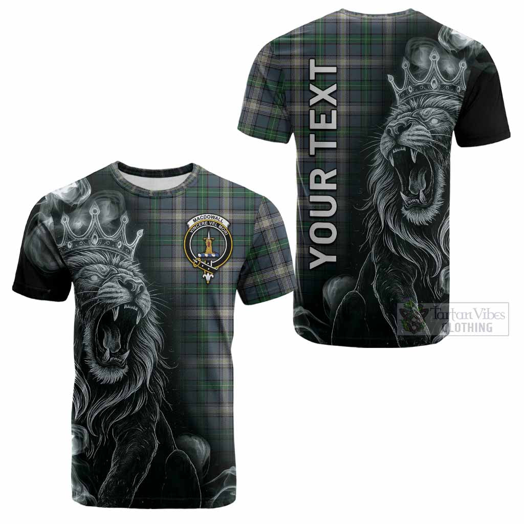 MacDowall (McDowall) Tartan Cotton T-shirt Roaring Lion Heritage