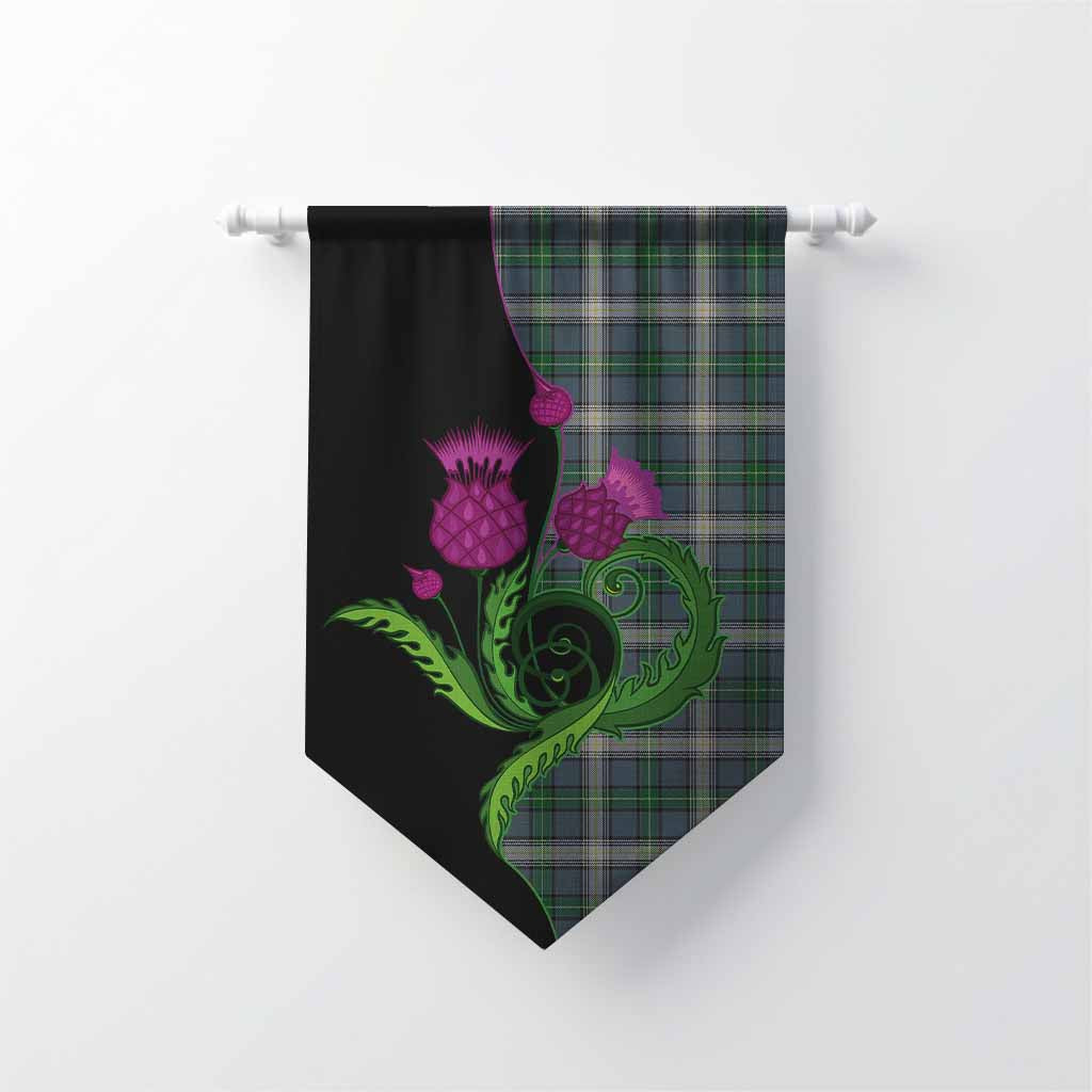 MacDowall (McDowall) Tartan Gonfalon Traditional Scottish Thistle Chevron - Tartan Vibes Clothing