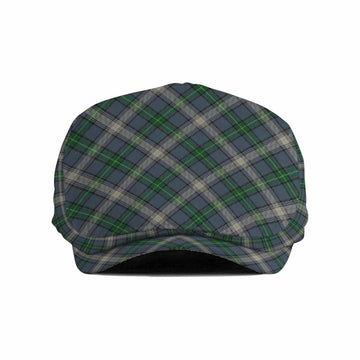 MacDowall (McDowall) Tartan Flat Cap, Jeff Cap Cross Style Flat Cap S 22" - 23.2" - Tartan Vibes Clothing