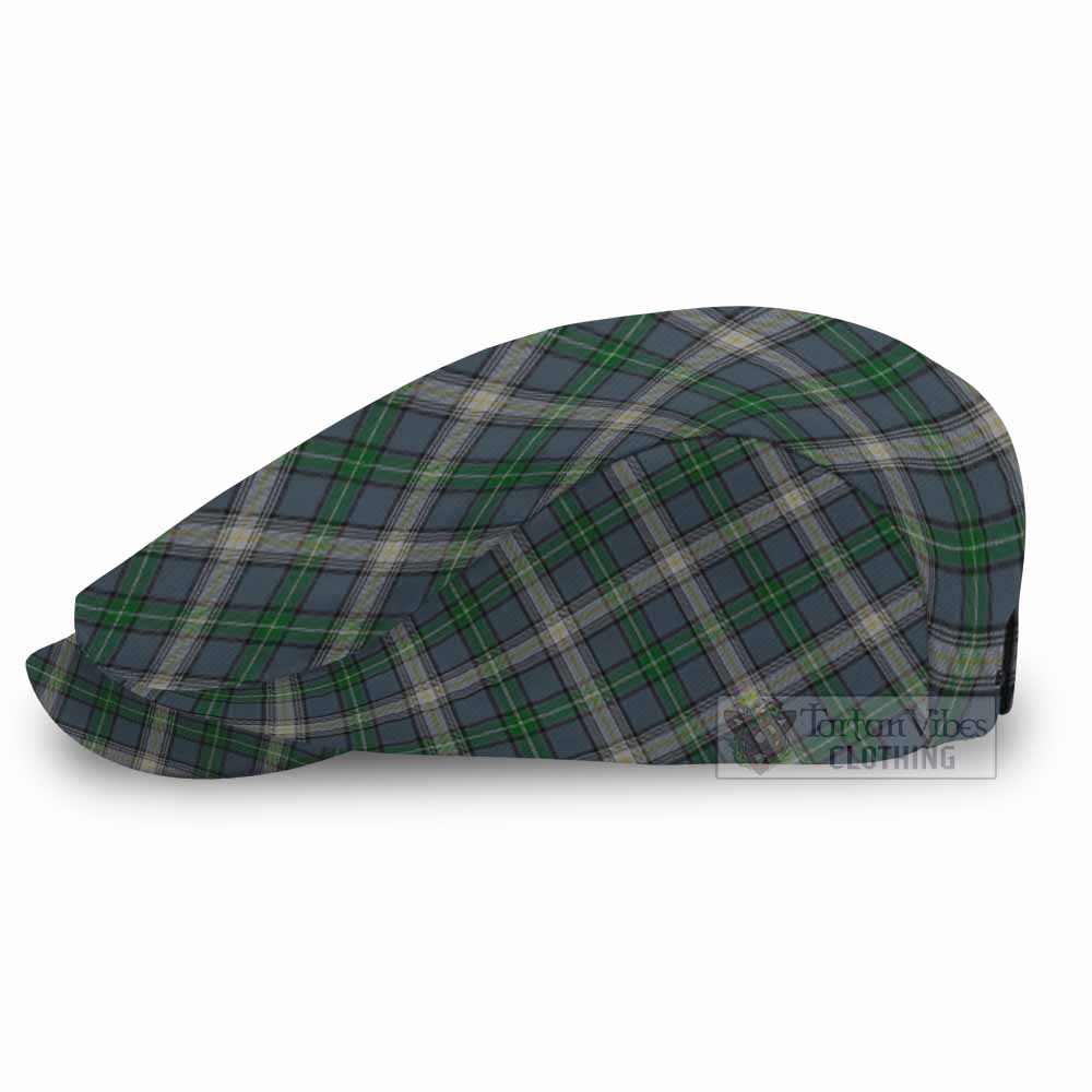 MacDowall (McDowall) Tartan Flat Cap, Jeff Cap Cross Style - Tartan Vibes Clothing